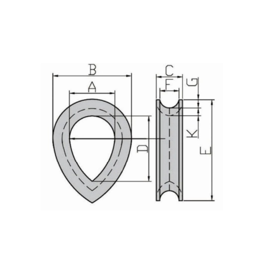 Dedales ordinarios TP-LIFTING BS464-1958